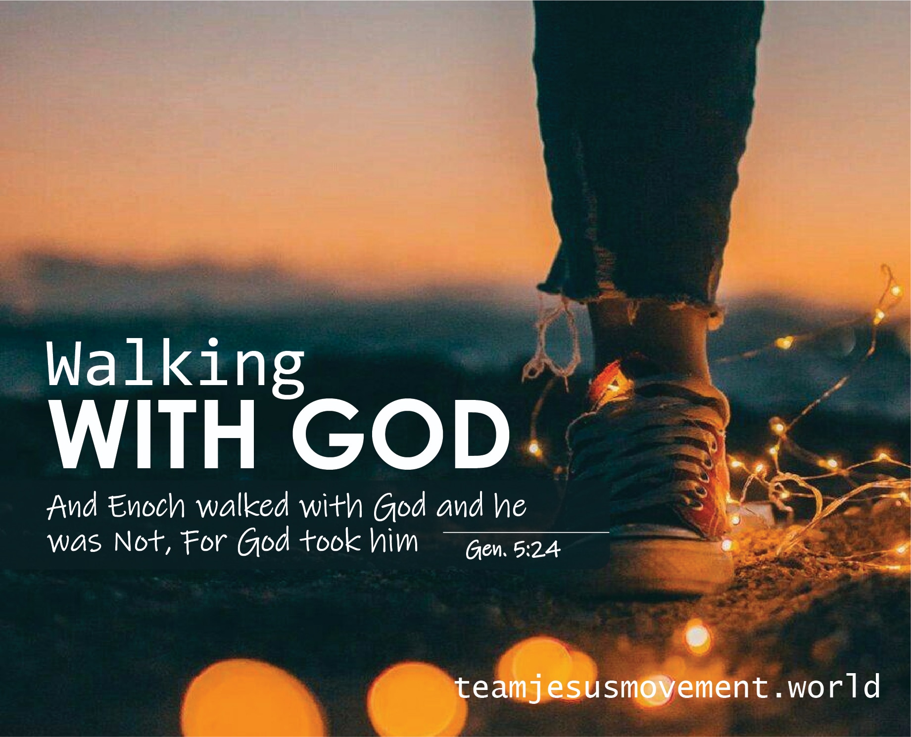 You are currently viewing WALKING WITH GOD